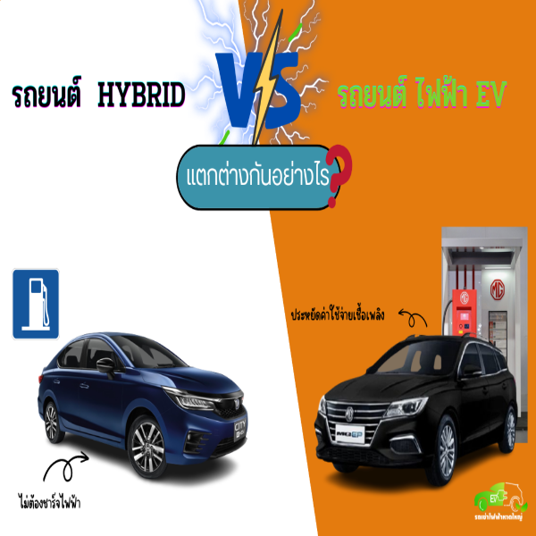 รถ HYBRID & รถ EV